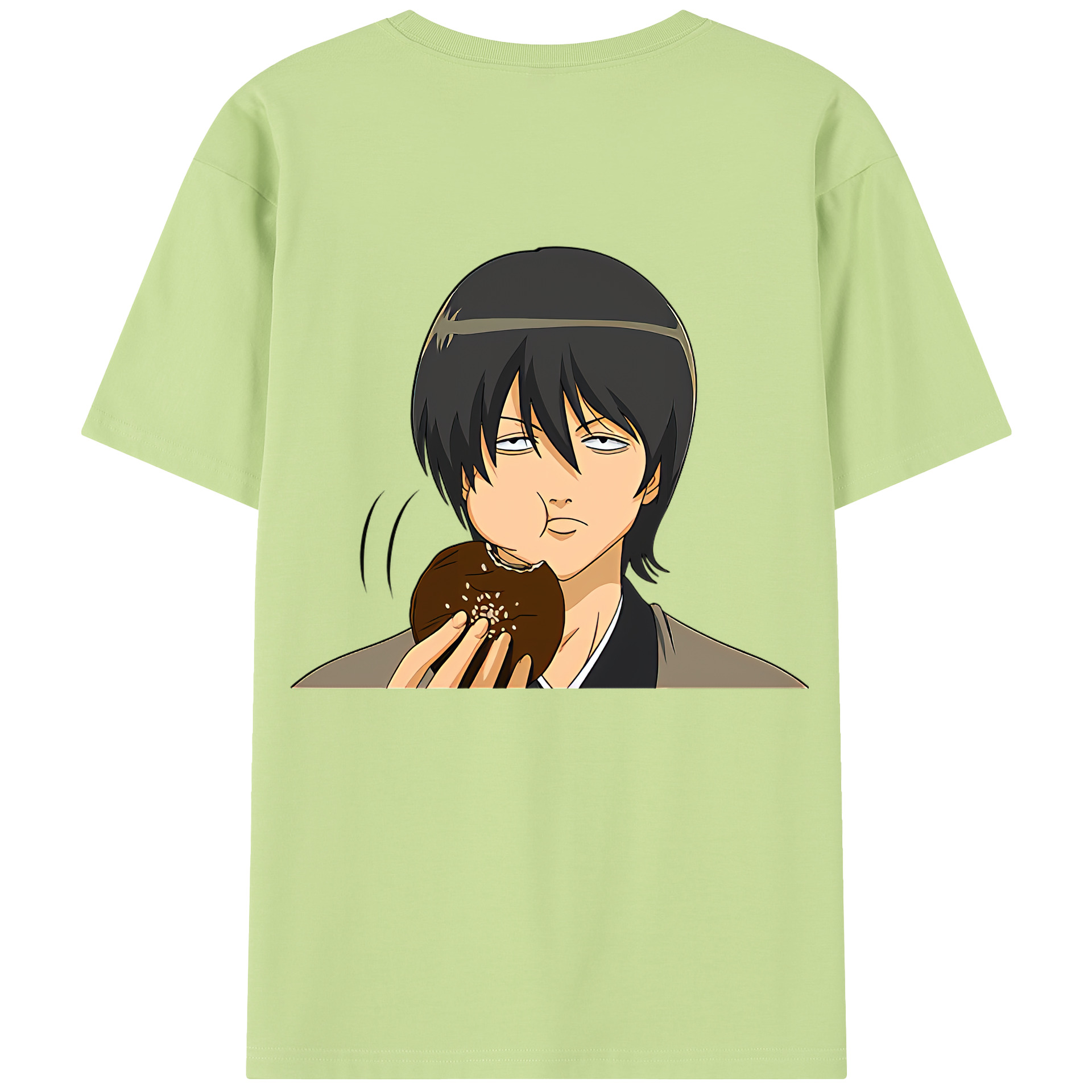 （画像用） ぎんたま 坂田銀時（さかたぎんとき） 神楽 志村新八（しむら しんぱち） GINTAMA Sakata Gintoki Kagura Shimura Shinpachi 綿100％半袖Tシャツ（背面プリント）